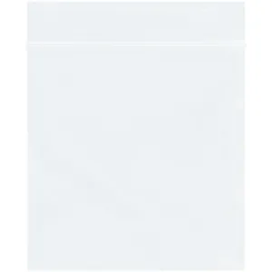 3 x 3" - 2 Mil White Reclosable Poly Bags