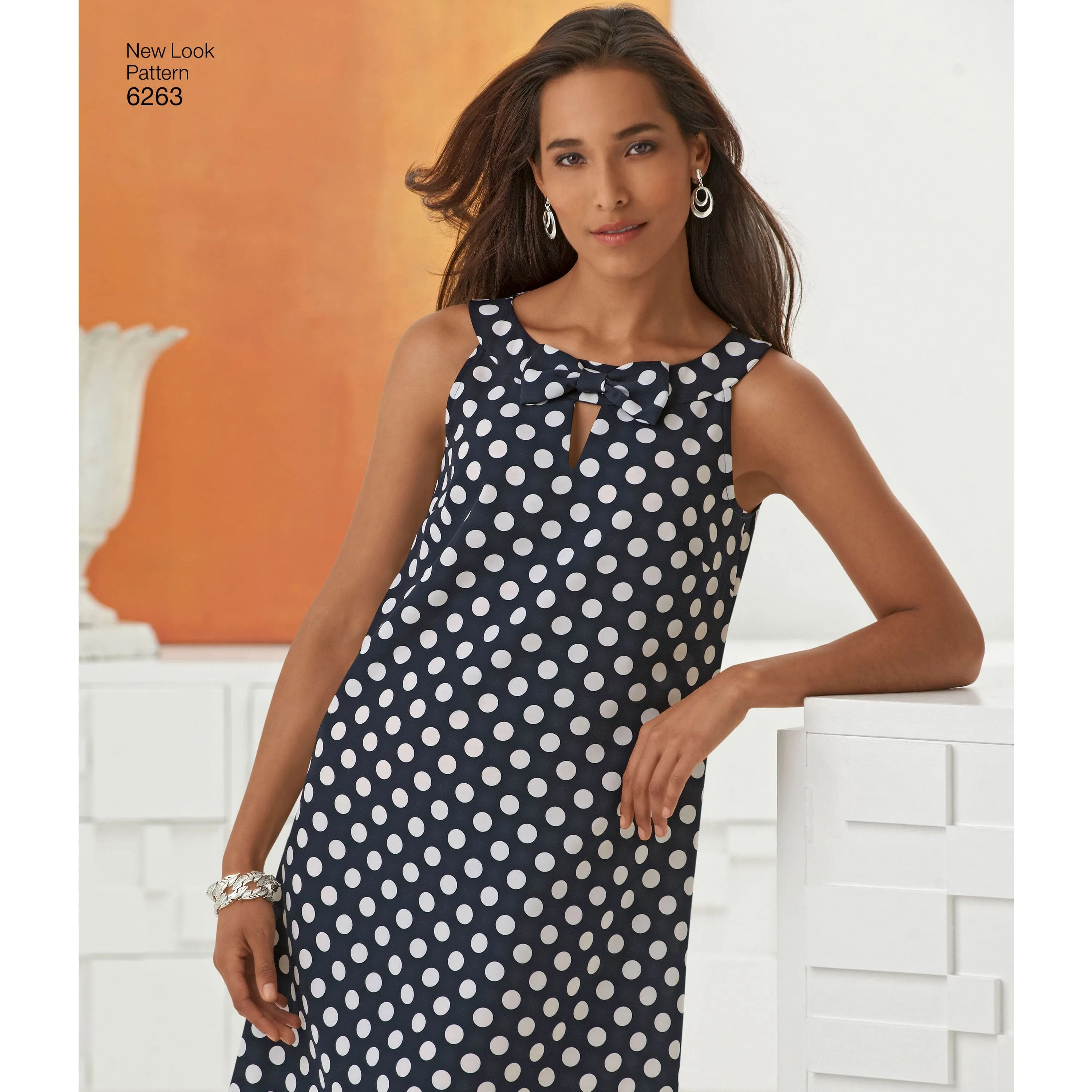 6263 Misses' A- Line Dress