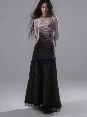 A-line irregular skirt【s0000006407】