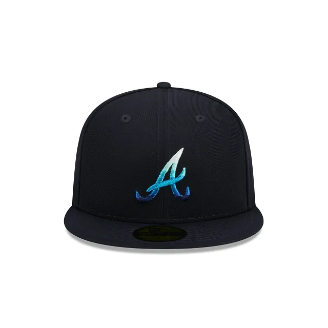 Atlanta Braves Gradient 59FIFTY Cerrada