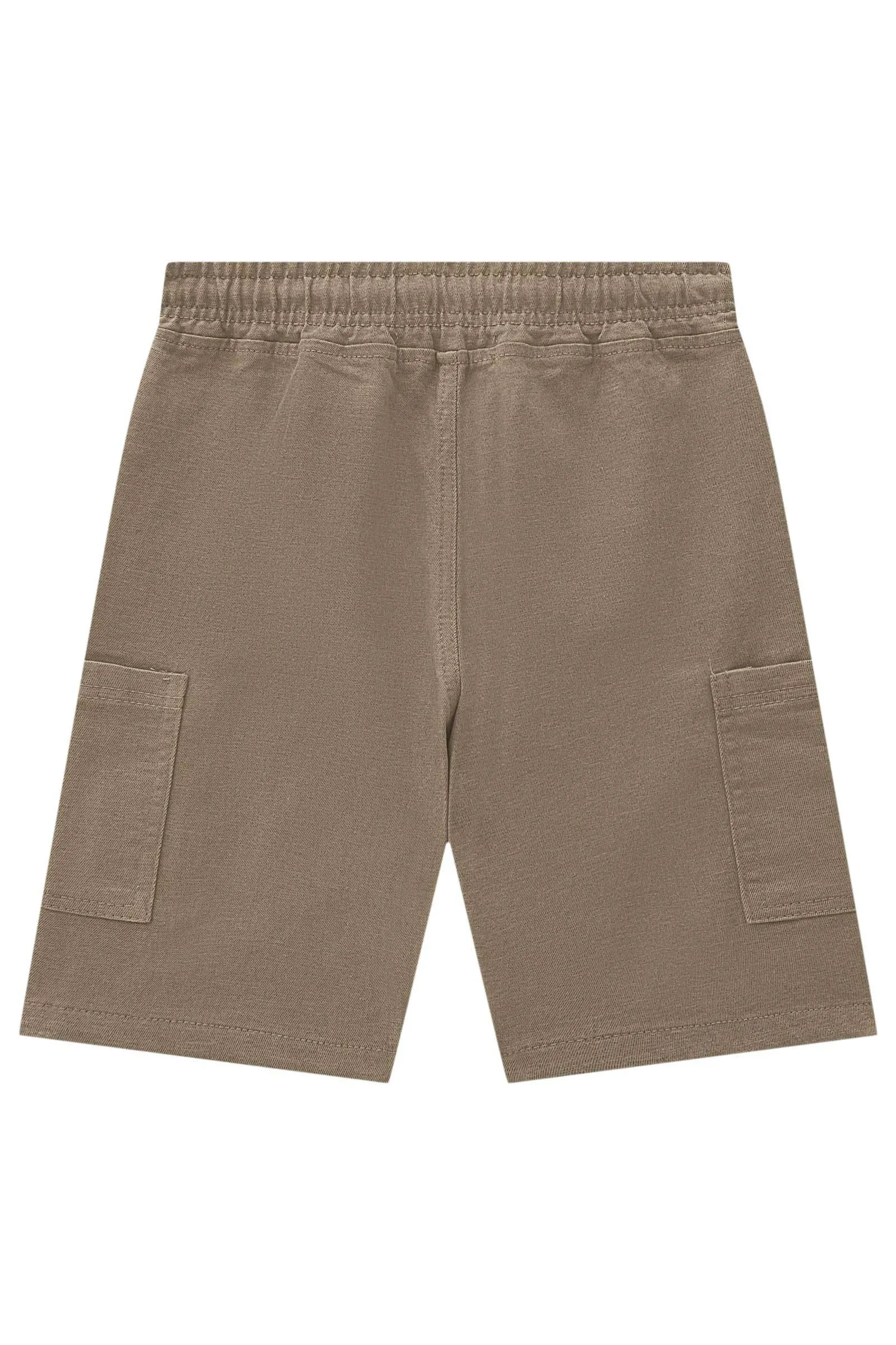 Bermuda em Sarja Melange com Elastano Super Power  74871 Johnny Fox