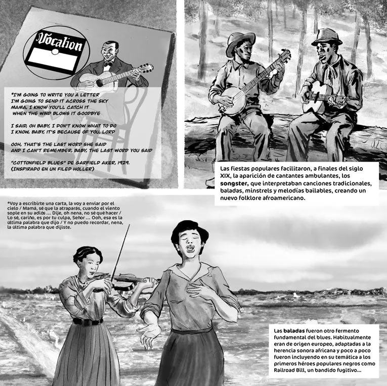 BLUES LA NOVELA GRÁFICA
