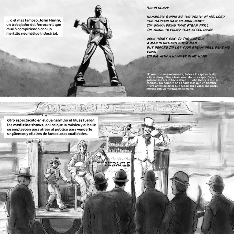 BLUES LA NOVELA GRÁFICA