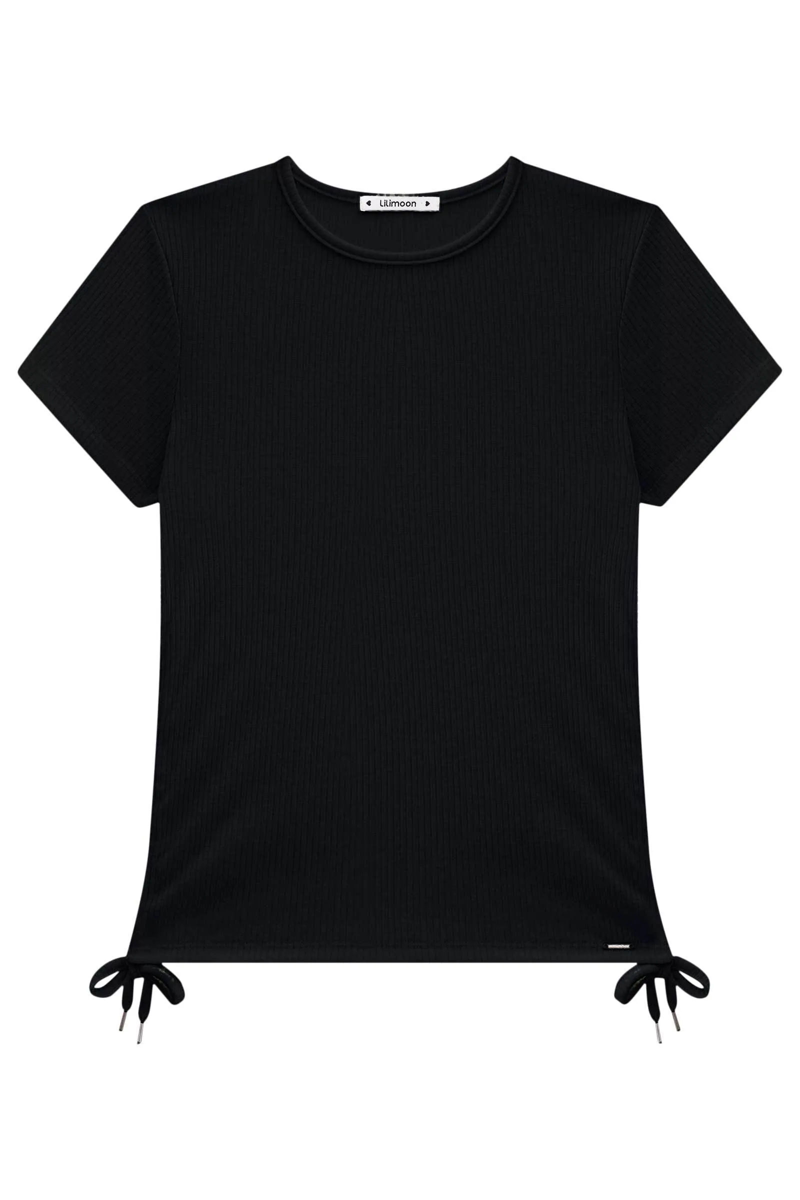 Blusa Boxy em Canelado Mauí 74063 Lilimoon