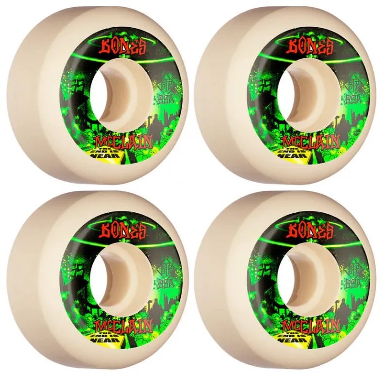Bones Wheels Brad McClain Apocalypse 55mm V5 Sidecut 99A