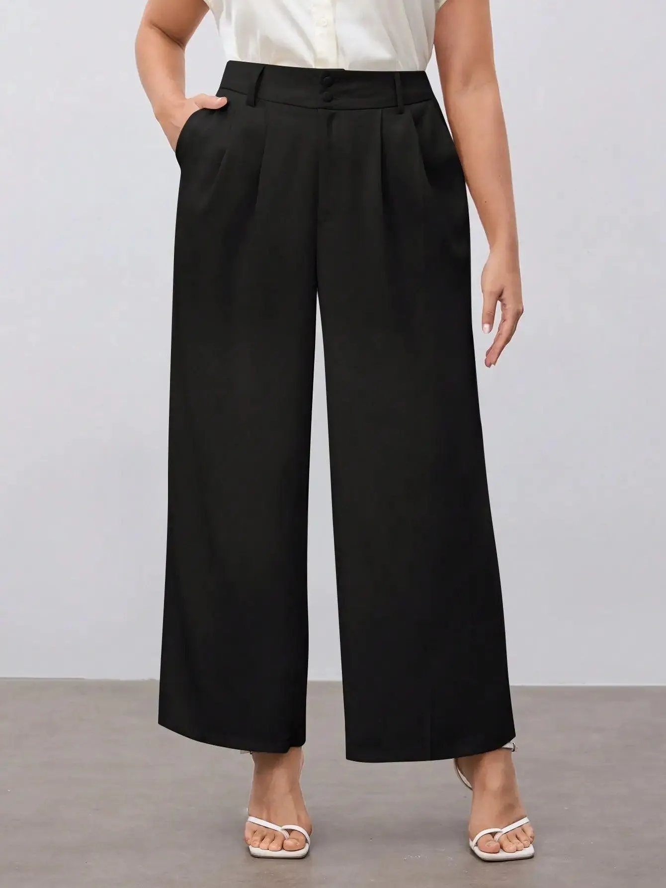 Calça Casual Feminina Plus Size - Emanuela