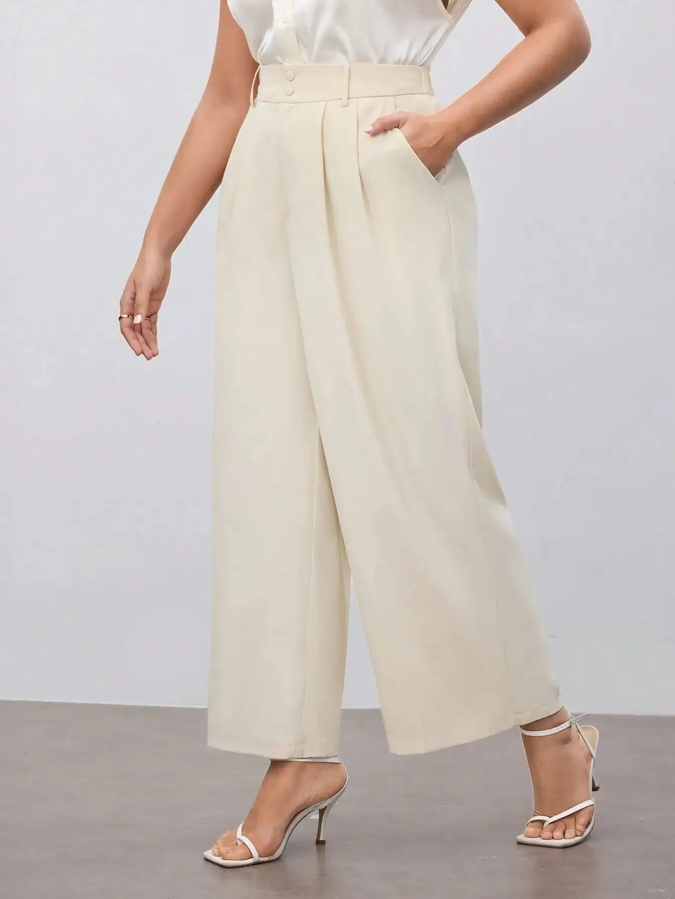 Calça Casual Feminina Plus Size - Emanuela