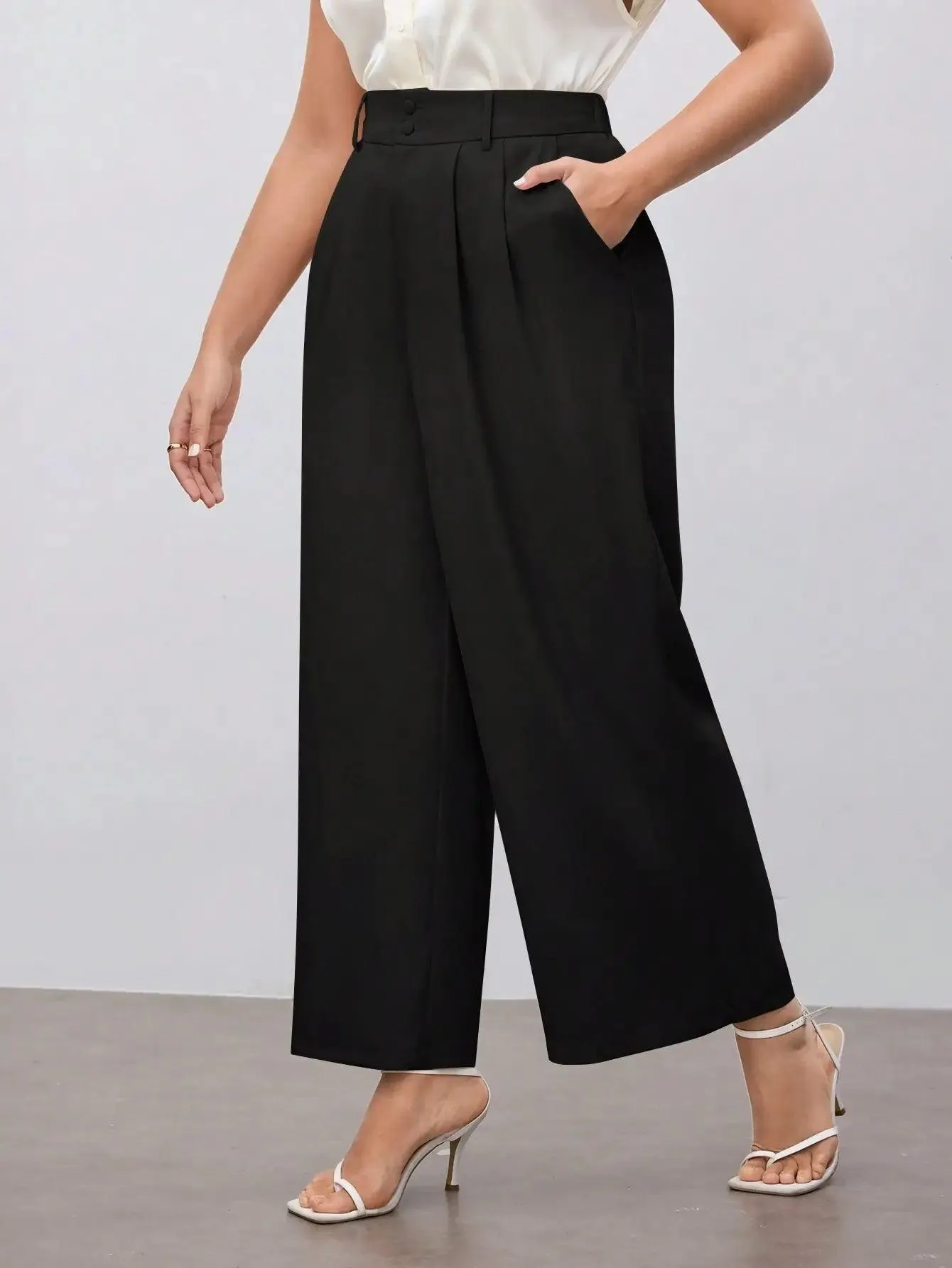 Calça Casual Feminina Plus Size - Emanuela