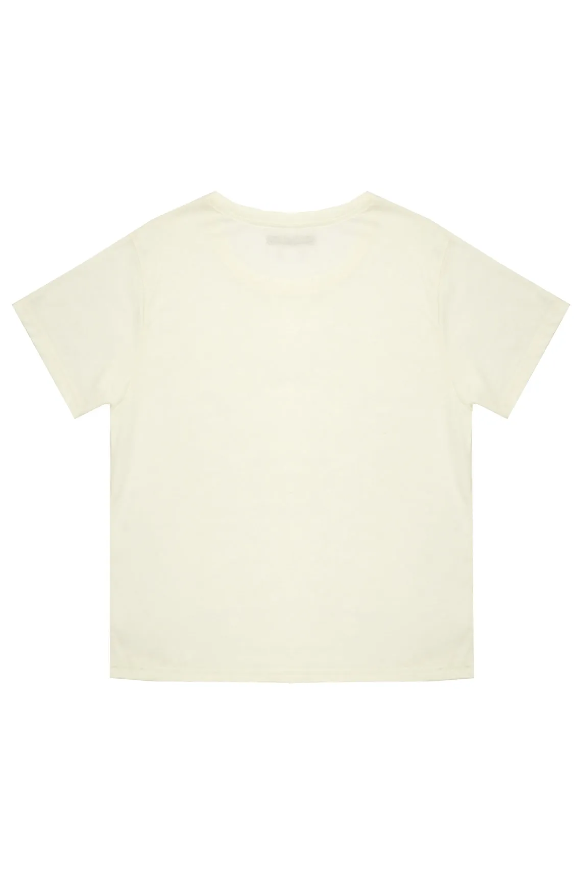 Camiseta crudo estampada para mujer