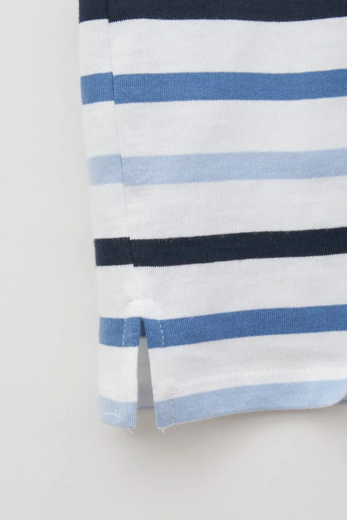 Camiseta de rayas o marsellesa manga corta en algodón 180 gr