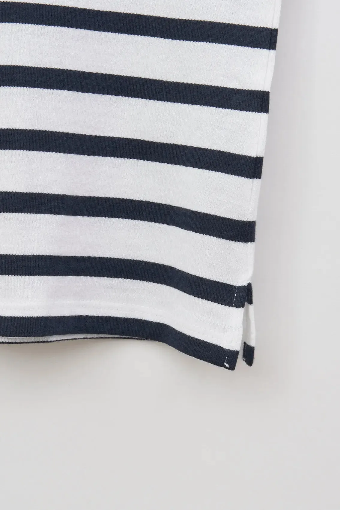 Camiseta de rayas o marsellesa manga corta en algodón 180 gr