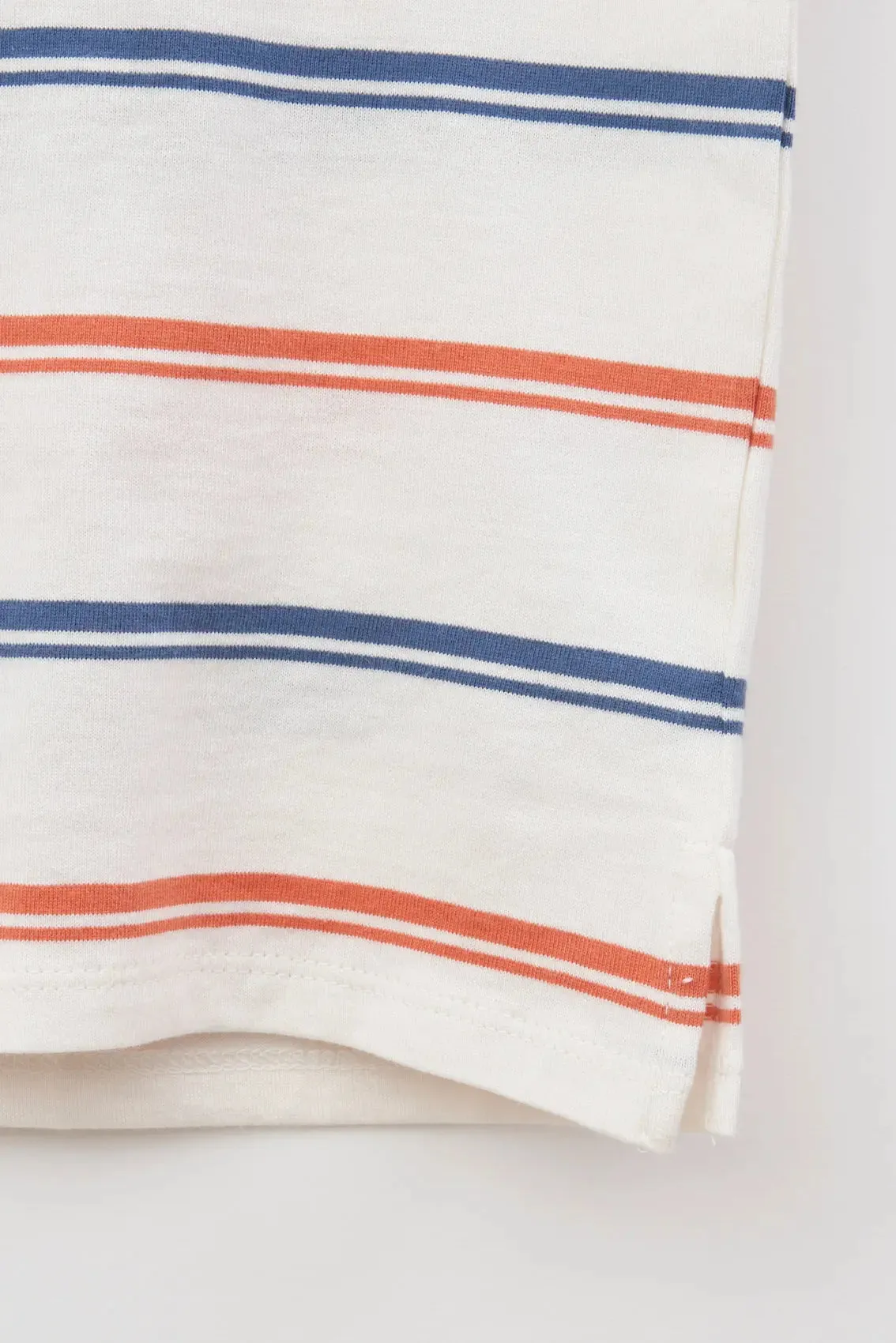 Camiseta de rayas o marsellesa manga corta en algodón 180 gr