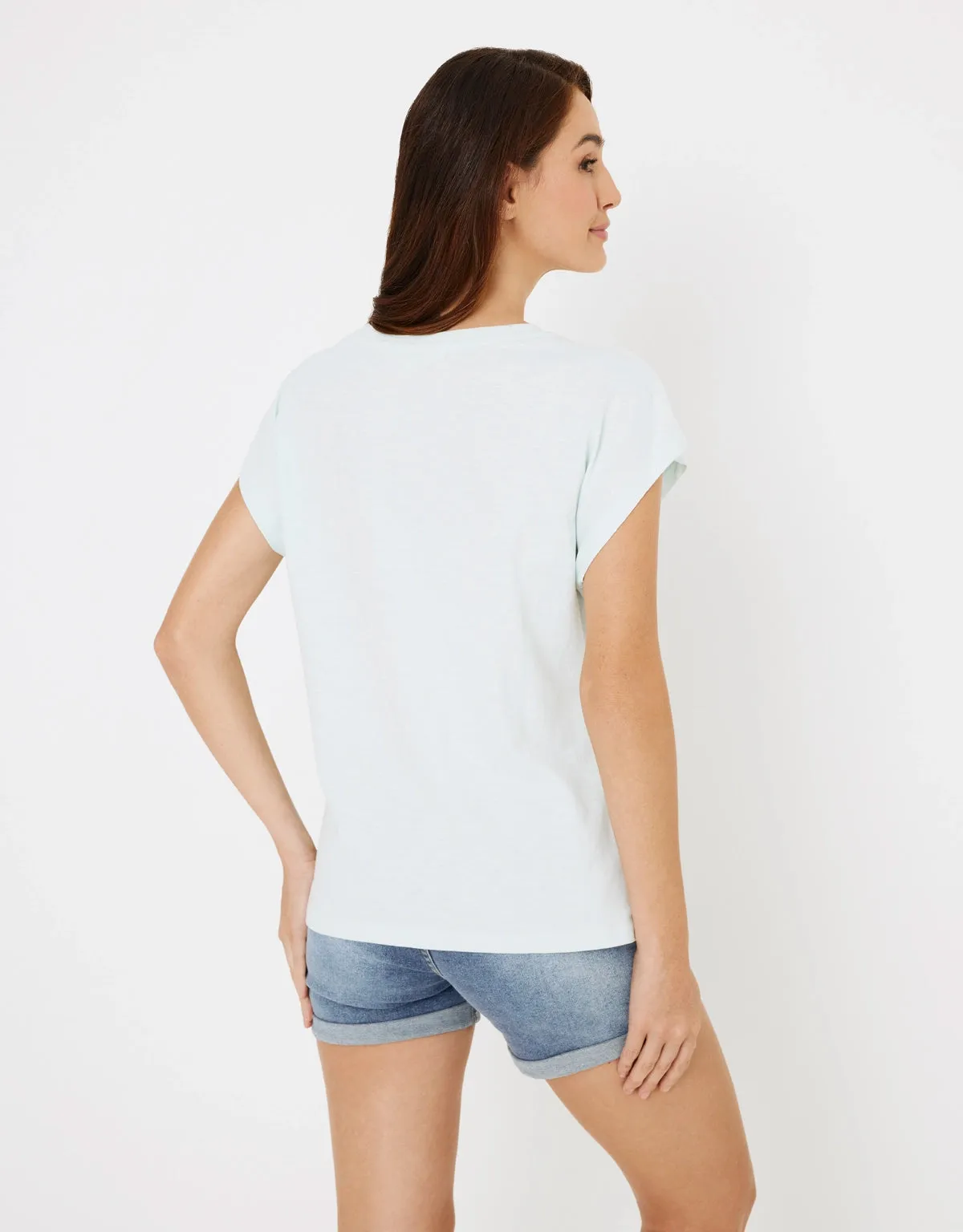 Camiseta Manga Corta Palmeras - Balininas