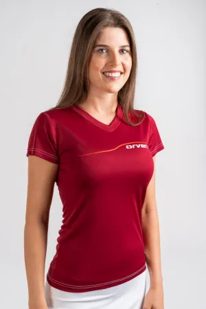 Camiseta Player Burdeos