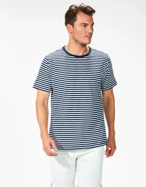 Camiseta Rayas Manga Corta Algodón - Cruise