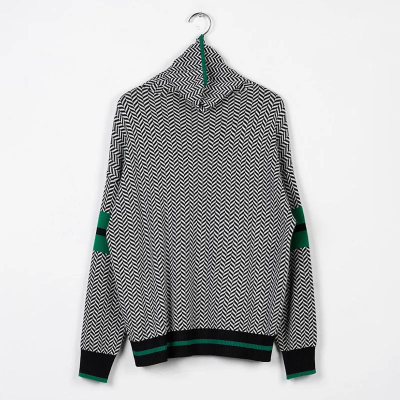 Camisola Janni Gola Alta em Malha