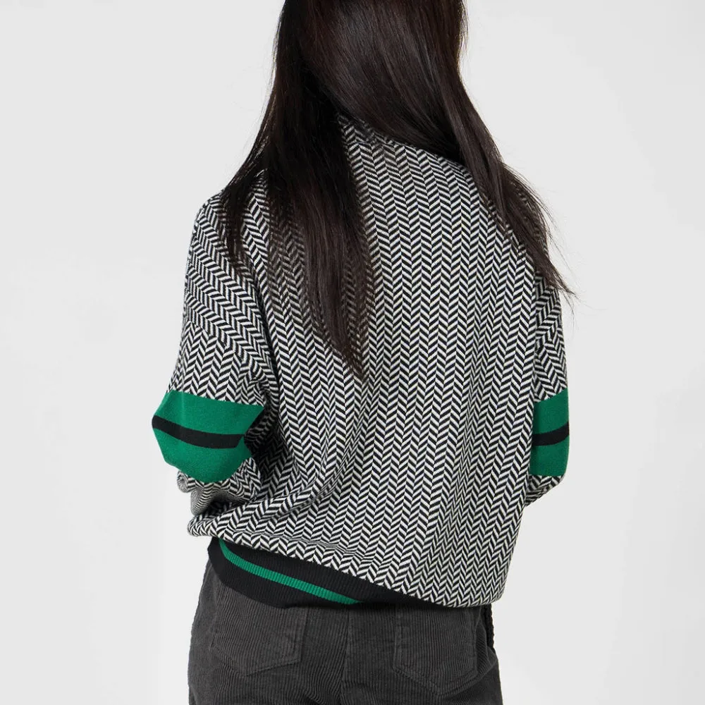 Camisola Janni Gola Alta em Malha