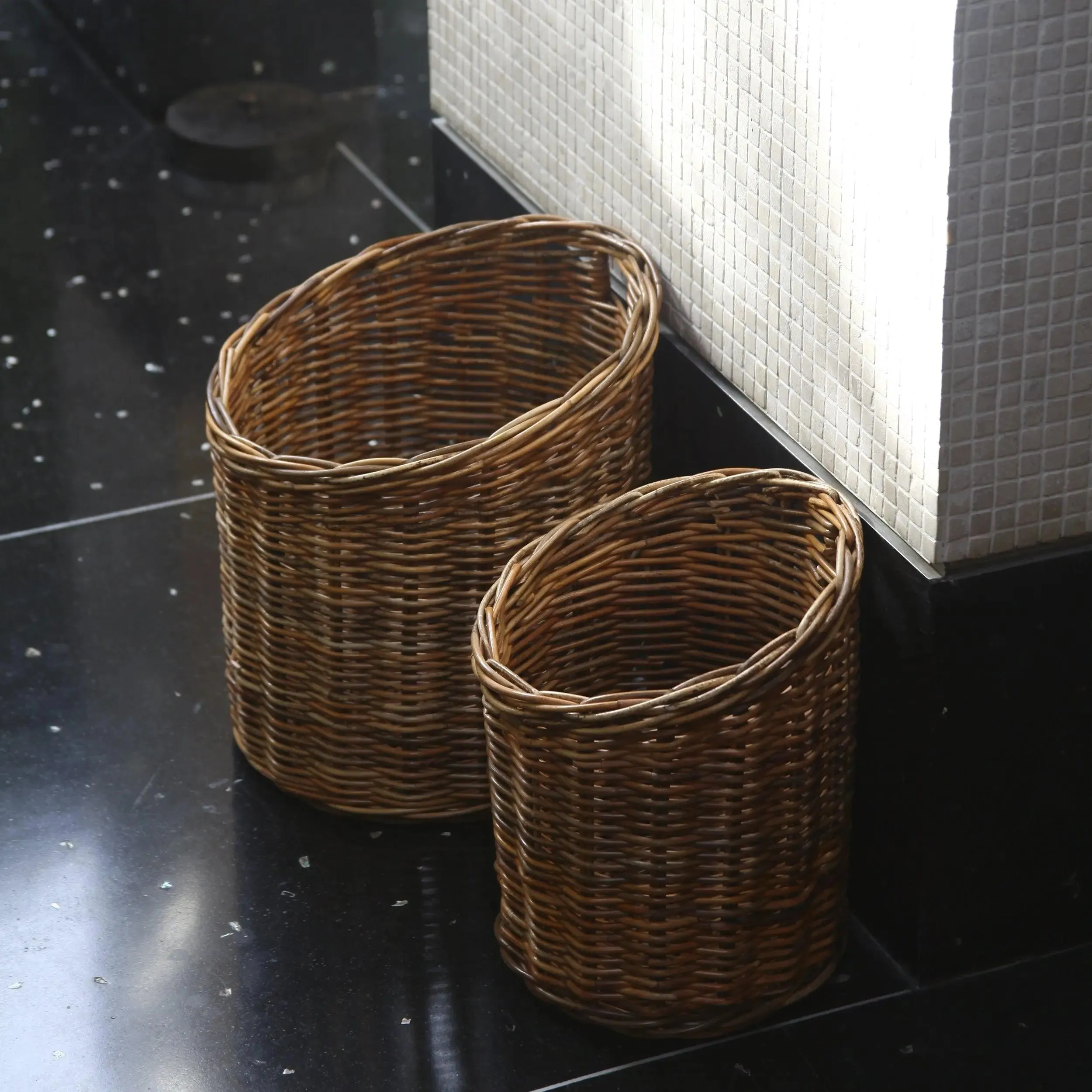 Cestos Juego de 2pz Color Natural LAUNDRY -30468