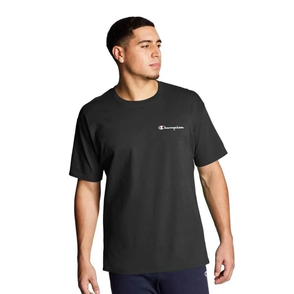 Champion Remera Masculino Classic_Graphic_tee Black