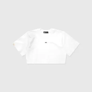 Classic Crop Top - White