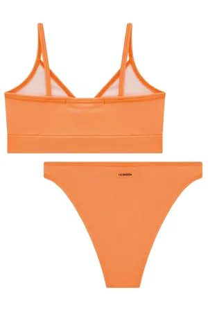 Conjunto de Biquíni em Malha com Proteção Uv Dry 50   78402 Lilimoon