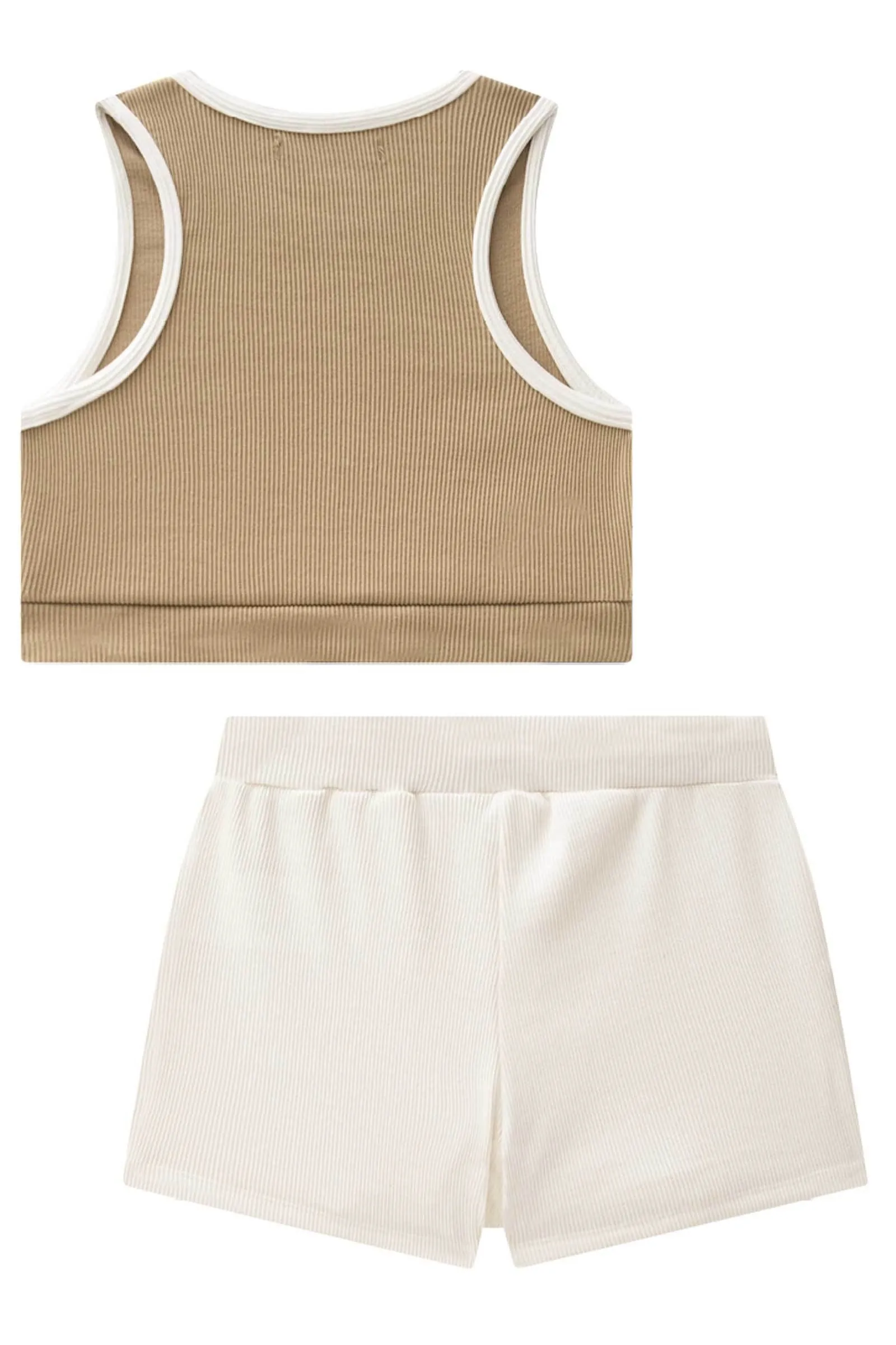 Conjunto de Top Cropped e Short Saia em Soft Line  77714 Lilimoon