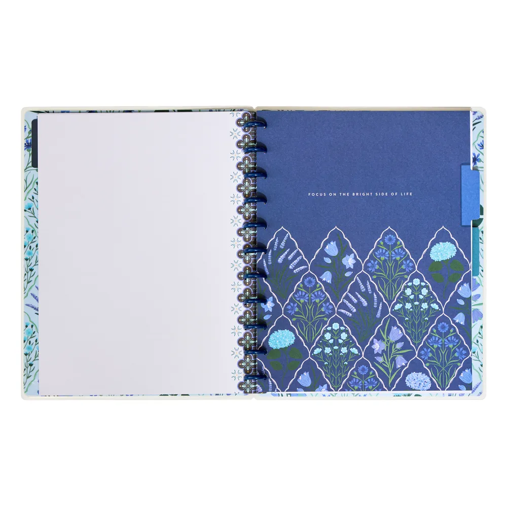 Cuaderno Big Florecer Azul