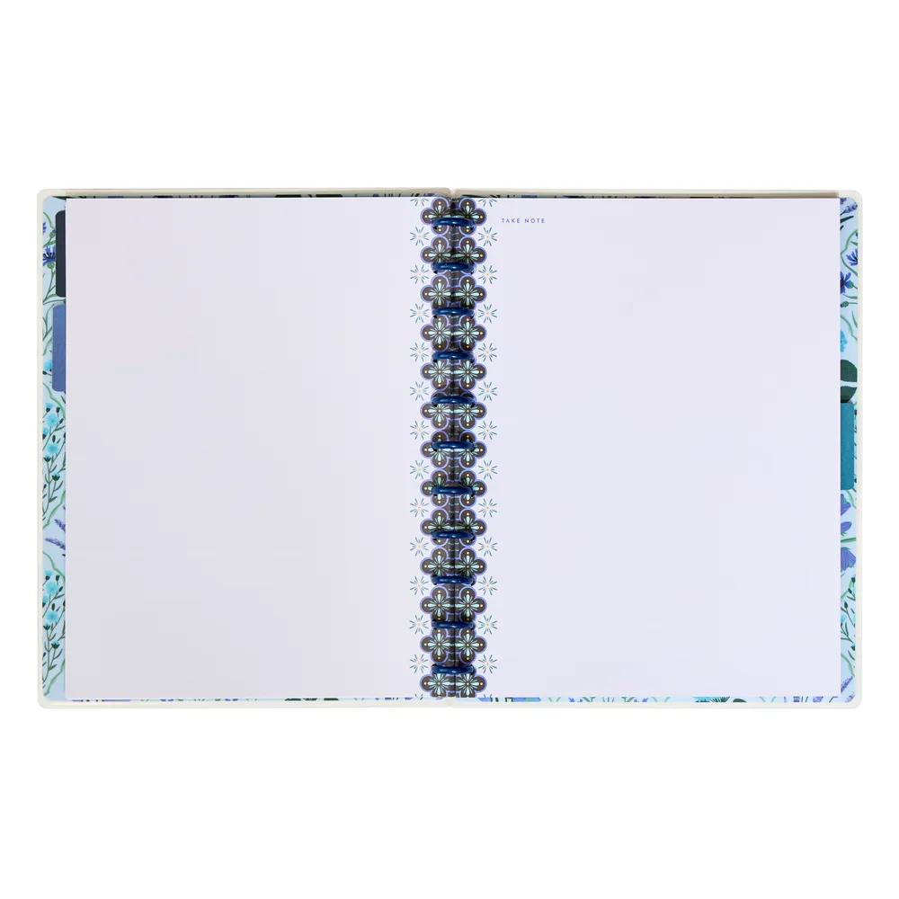 Cuaderno Big Florecer Azul