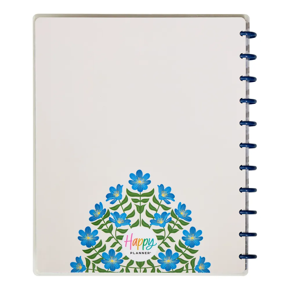 Cuaderno Big Florecer Azul