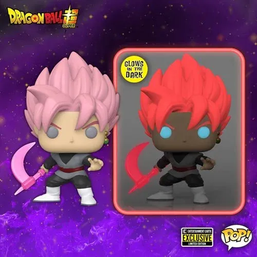 Funko Pop! Animation: Dragon Ball Super - Super Saiyan Rose Goku Black Glow-in-the-Dark