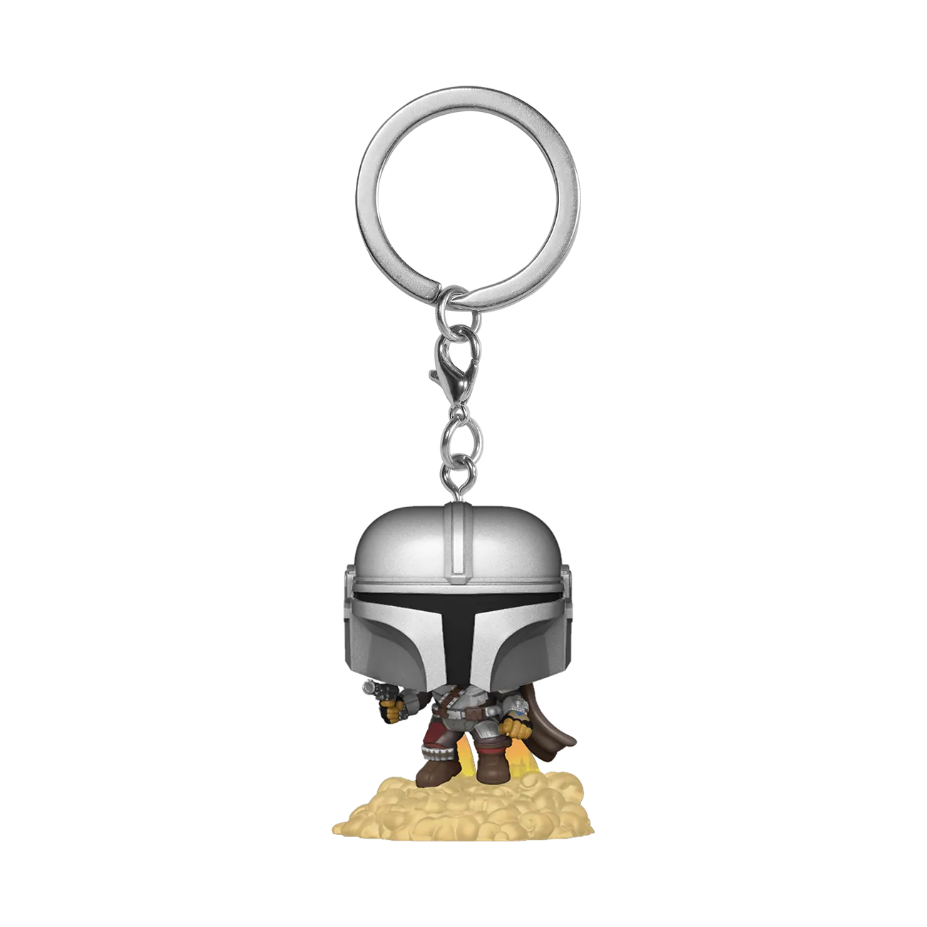 Funko Pop Keychain: Star Wars The Mandalorian - Mandaloriano con Blaster Llavero