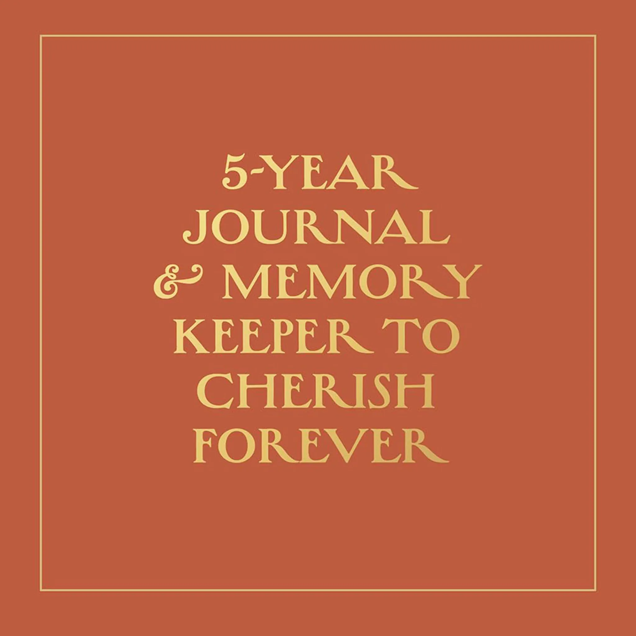 Gilded One Line a Day Diary