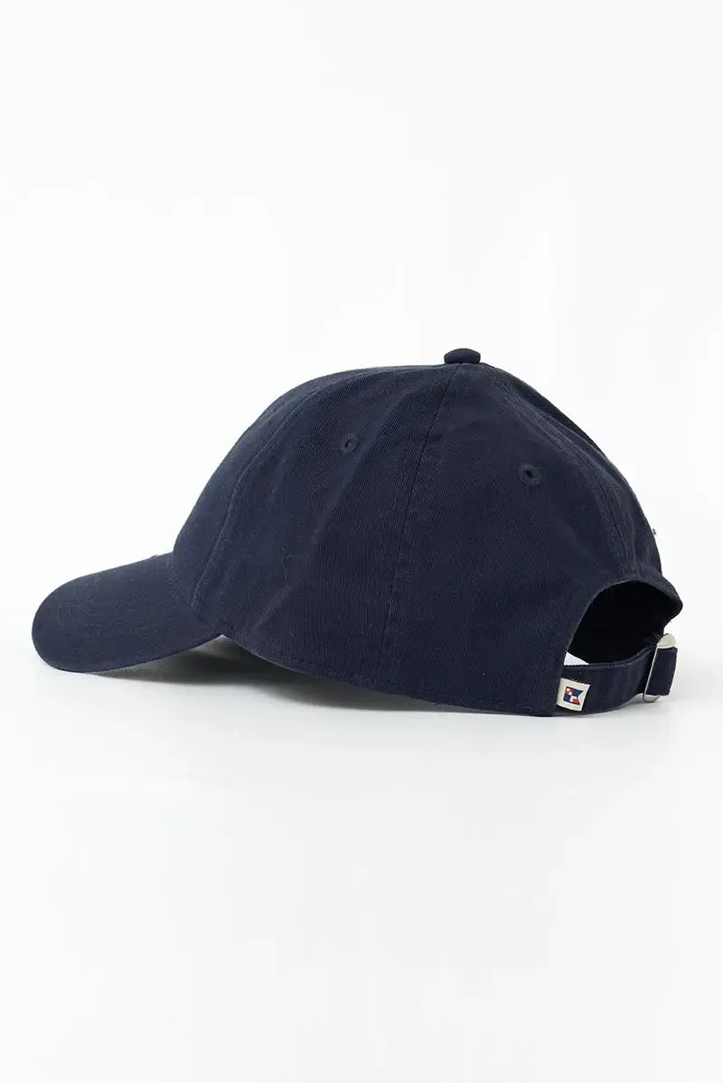 Gorra de algodón con Ancla bordada