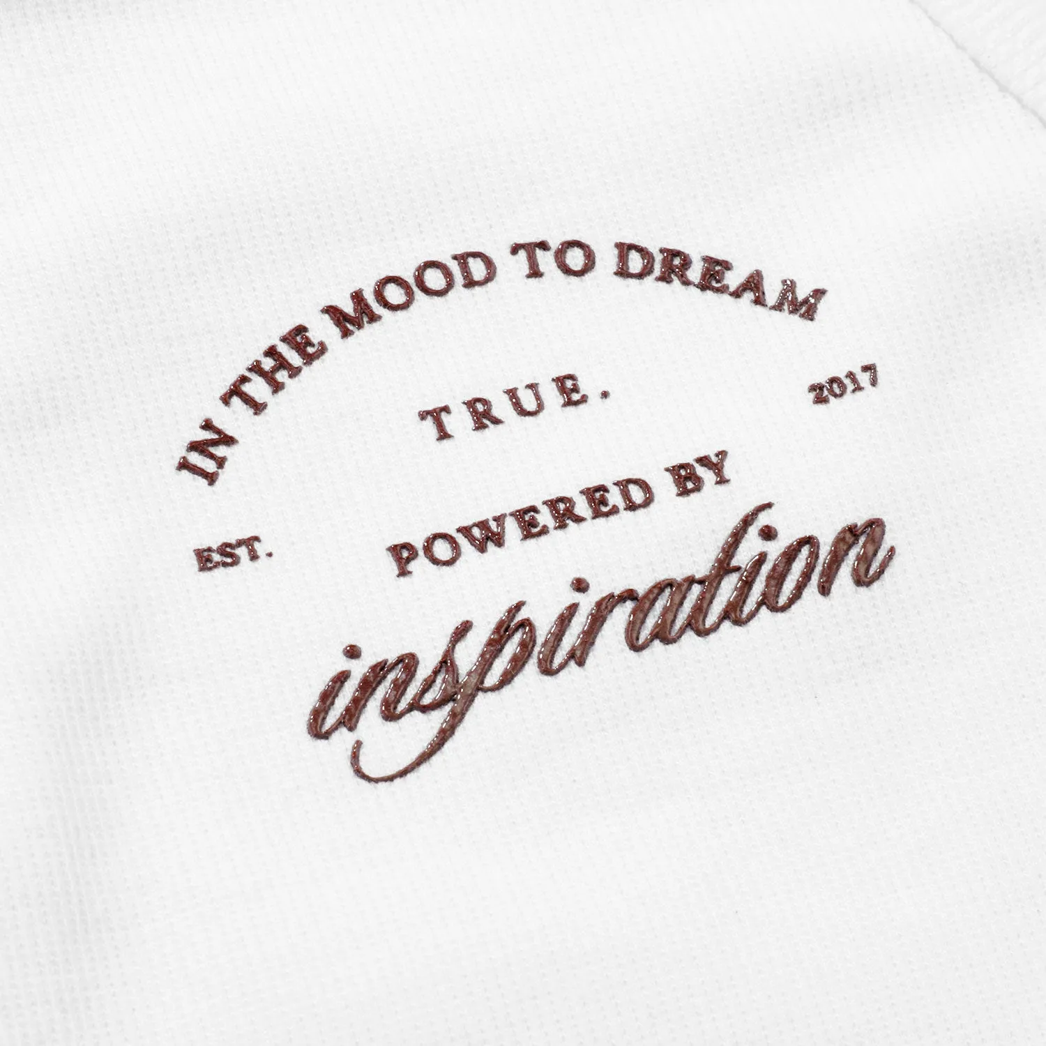 Inspiration Ribbed Body - White