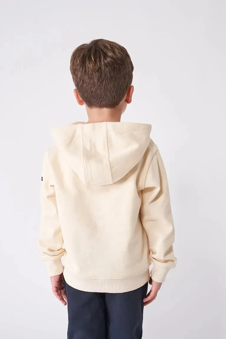 Jersey o sudadera de niño con capucha algodón con tiburones
