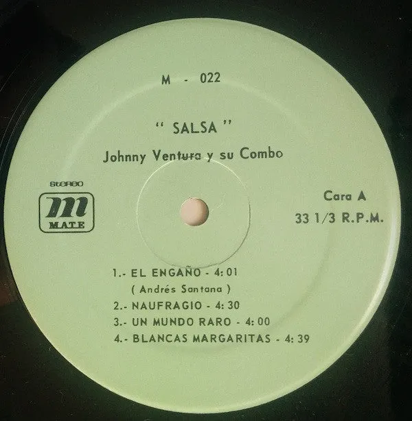 Johnny Ventura - Salsa (LP, Album) (VG )
