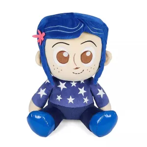 Kidrobot Peluche Hugme Coraline Jones Con Sueter 16 Pulg Coraline Y La Puerta Secreta