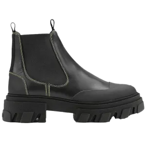 Low Chelsea Boot Yellow Stitch