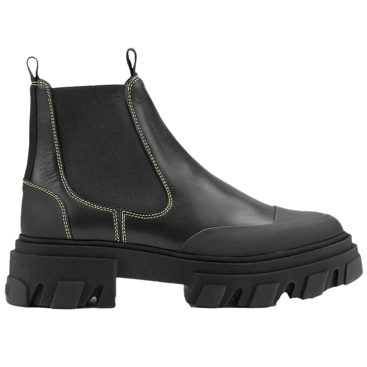 Low Chelsea Boot Yellow Stitch