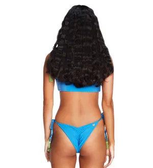 Mafer Blue Bikini Bottom