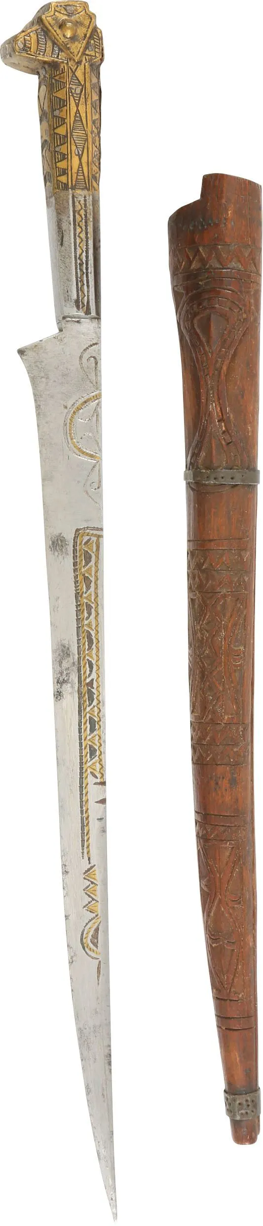 MOROCCAN SHORTSWORD OR DAGGER FLYSSA