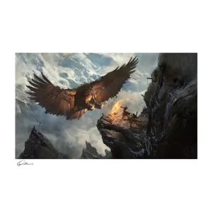 Sideshow Art Print Secret Pass Eagle'S Nest Greg Rutkowski