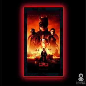 Sideshow Mini Poster Led Batman Vengeance Nº 7 DC - Limited Edition