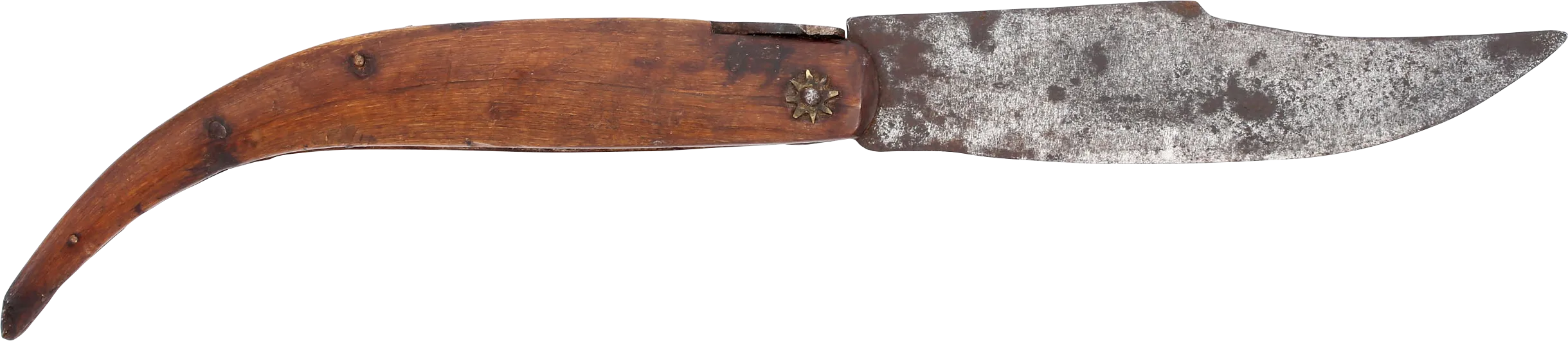 SPANISH FOLDING KNIFE, NAVAJA, 19TH CENTURY