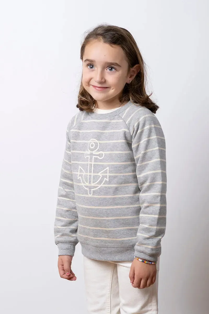 Sudadera ancla de algodón