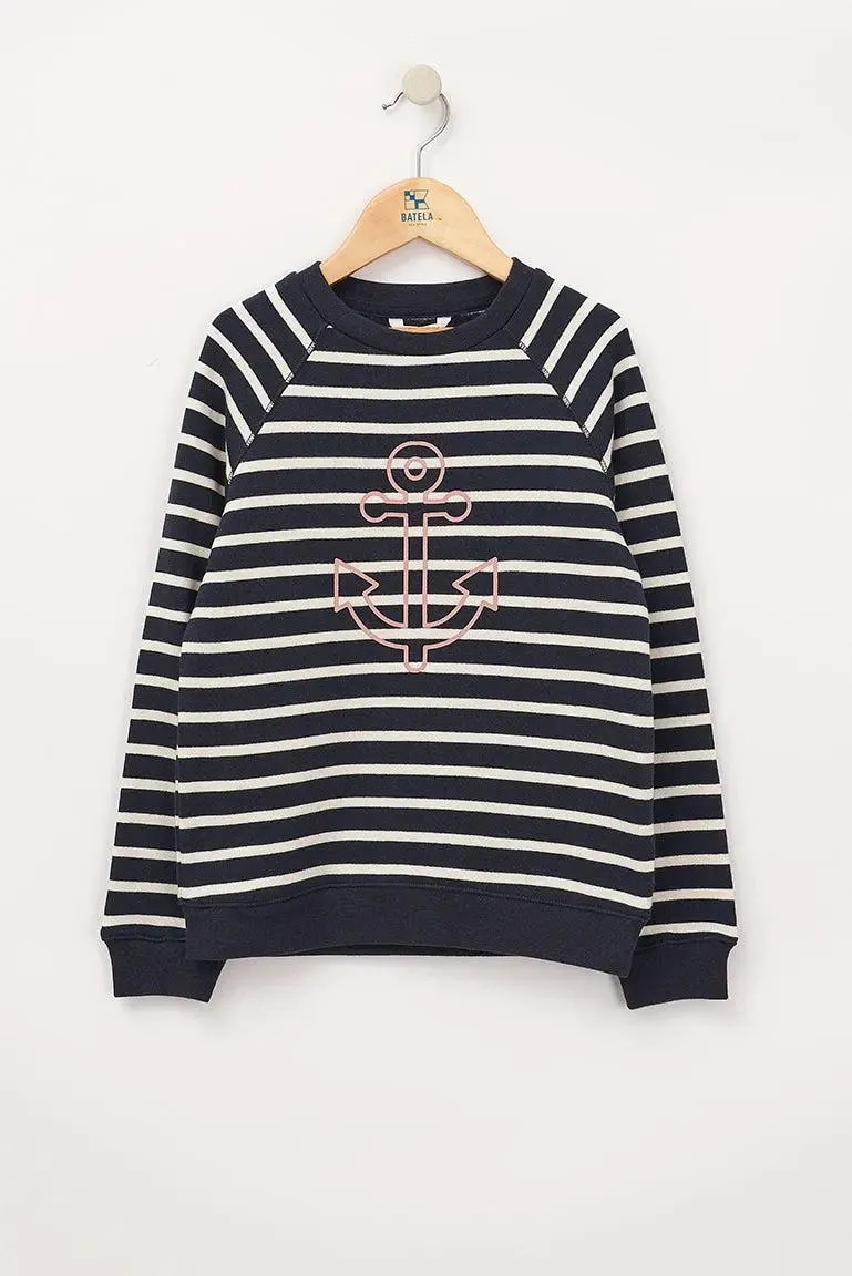 Sudadera ancla de algodón