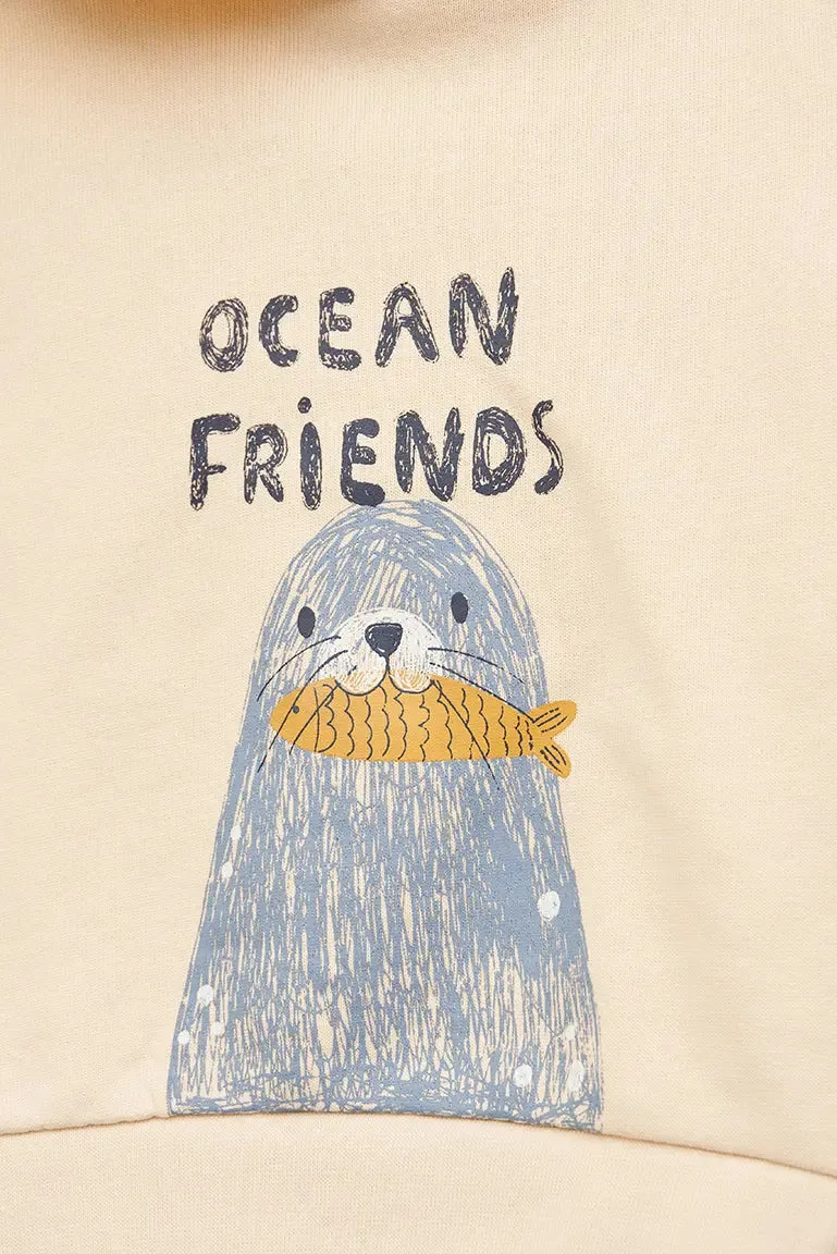 Sudadera con capucha 'Ocean Friends'