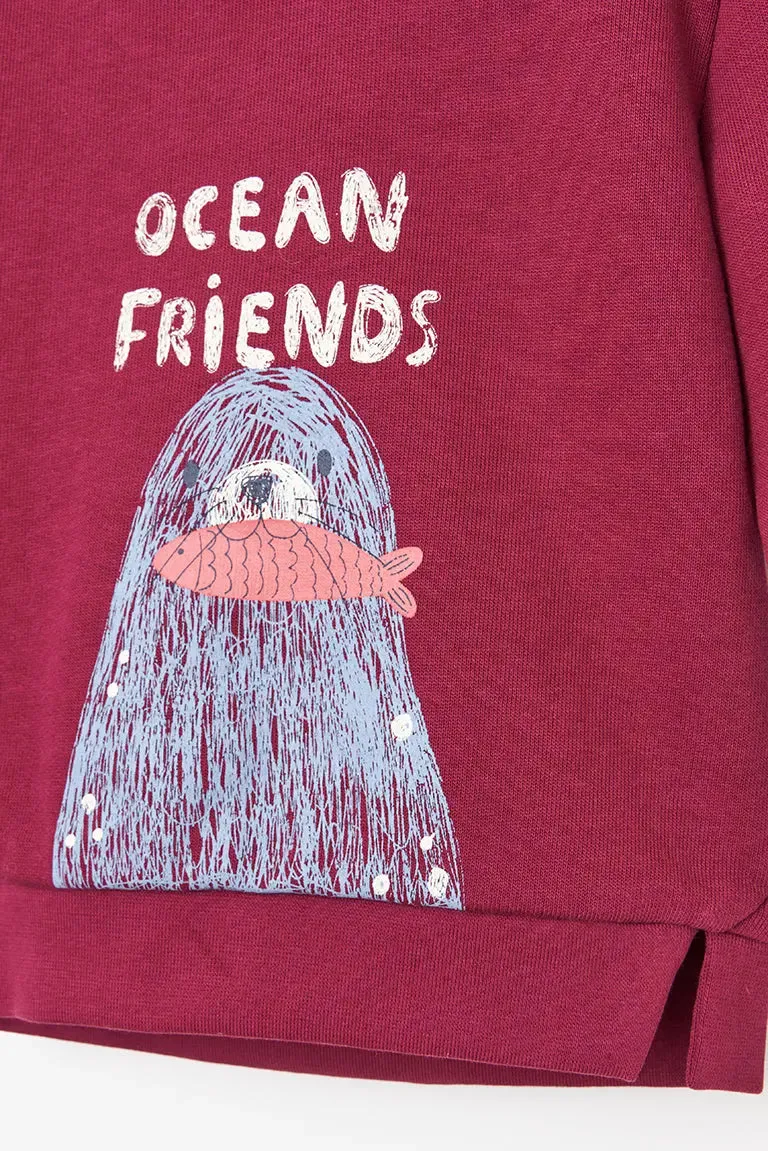 Sudadera con capucha 'Ocean Friends'