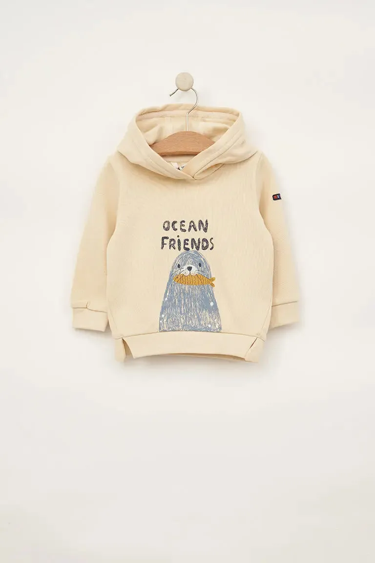 Sudadera con capucha 'Ocean Friends'