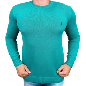 Suéter Polo - Verde